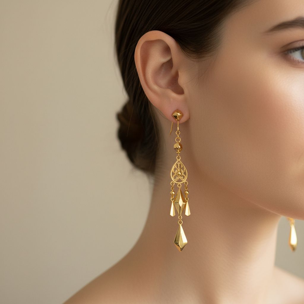 On-Model (Earrings)